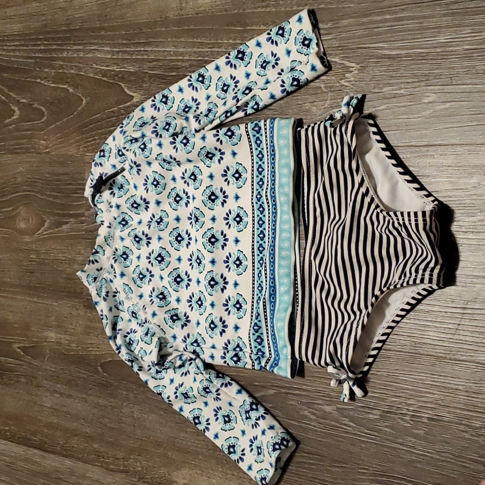 Carter's 2 Piece Rashguard Swim Set, size 18m